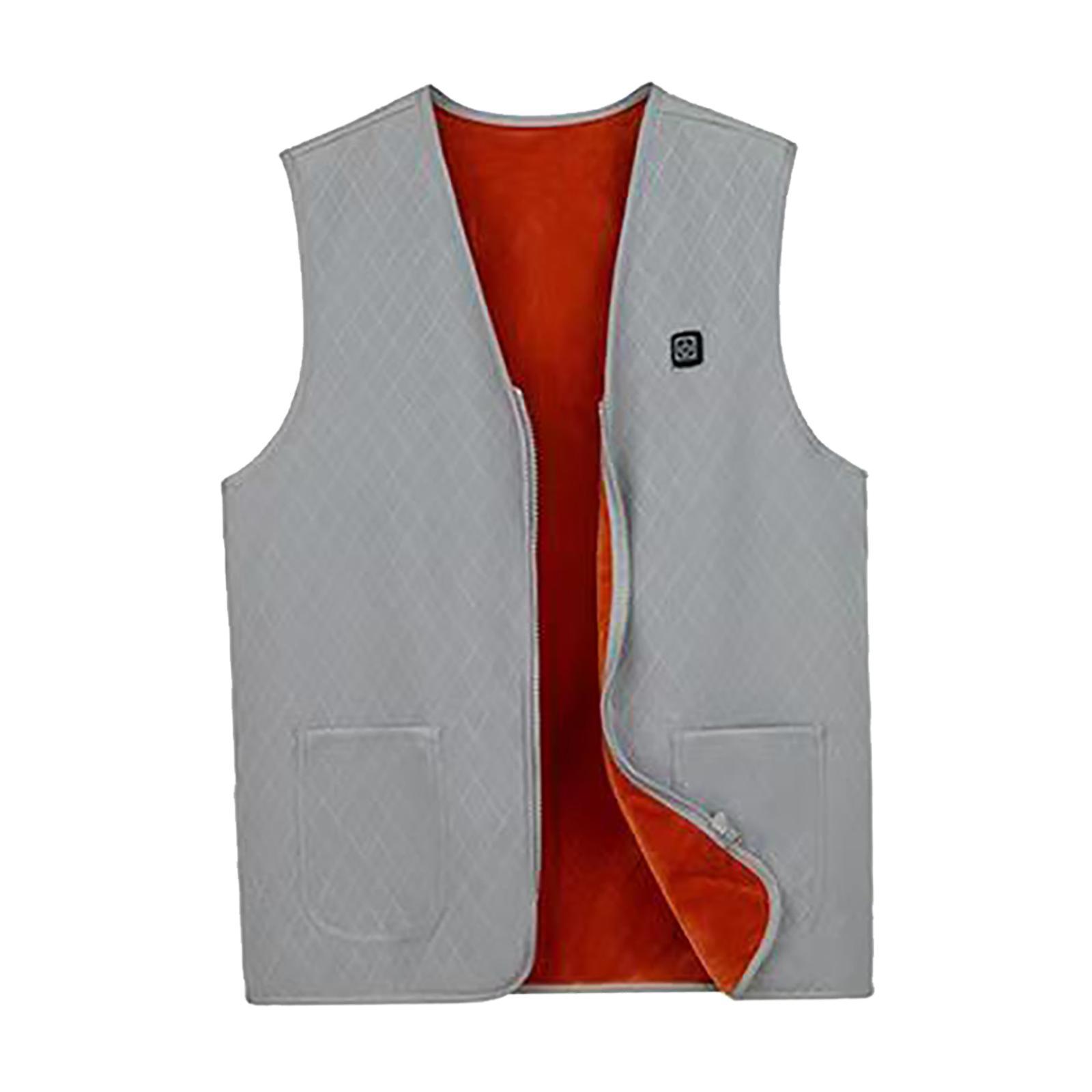 Electric Heated Vest Warm Jacket Heating Waistcoat for Fishing