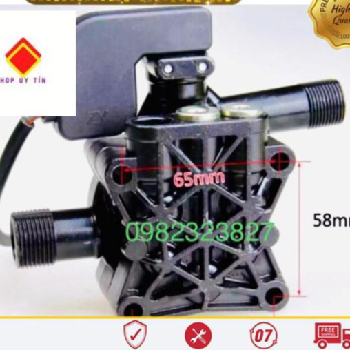 Đầu bơm máy rửa xe mini