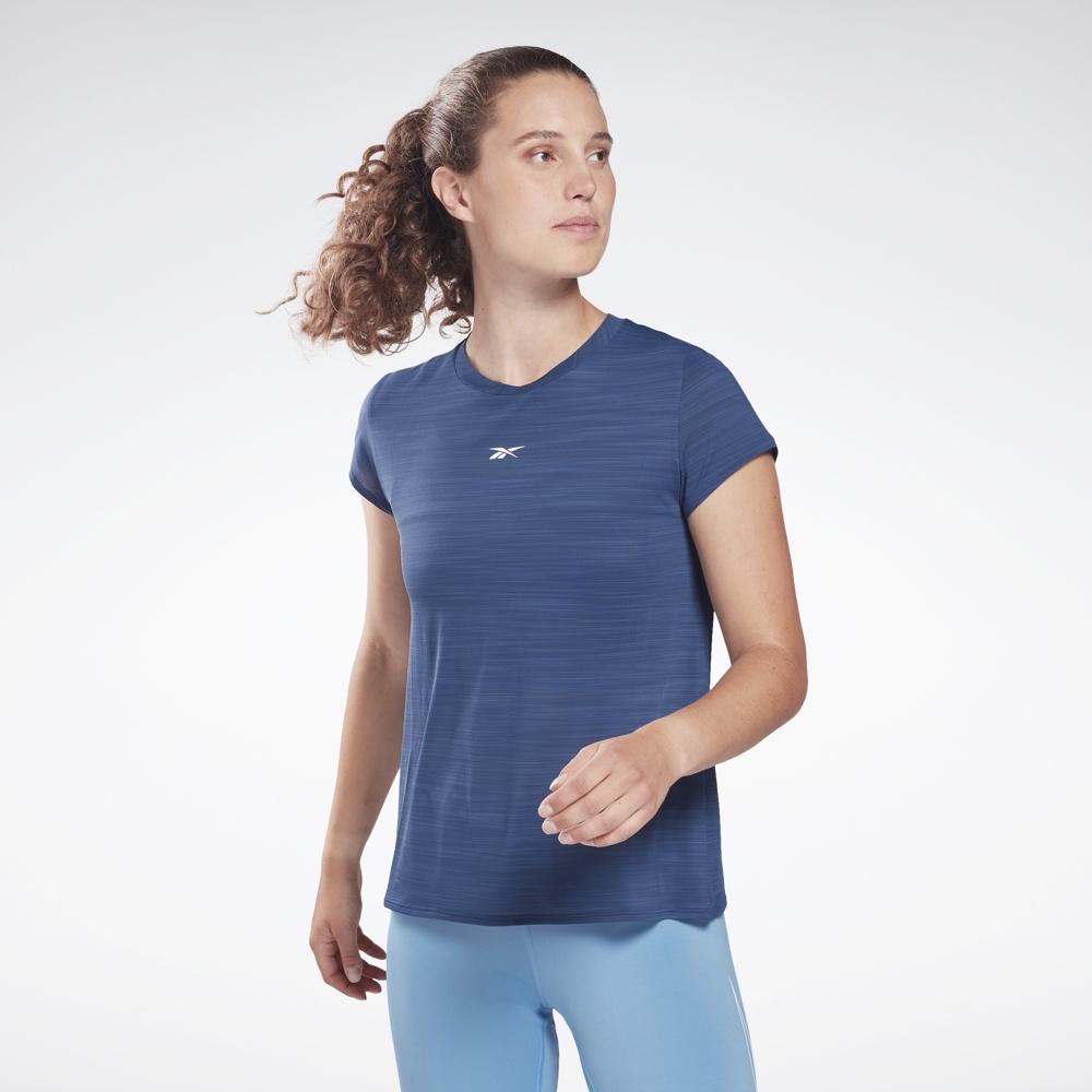 Reebok TRAINING Áo thun Tập luyện Nữ Workout Activchill Tee Màu xanh H65628
