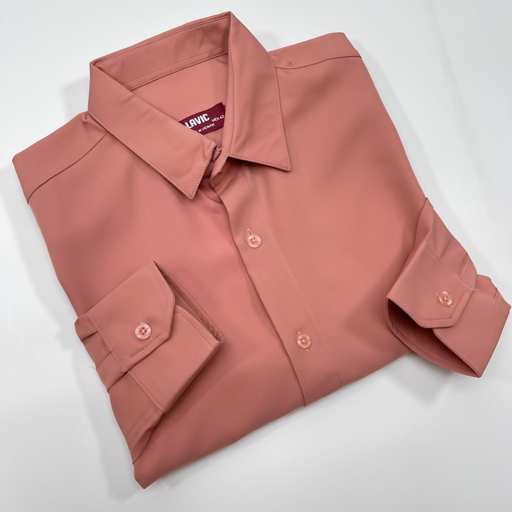 BIG SIZE Áo sơ mi nam chất vải lụa thoáng mát LV523