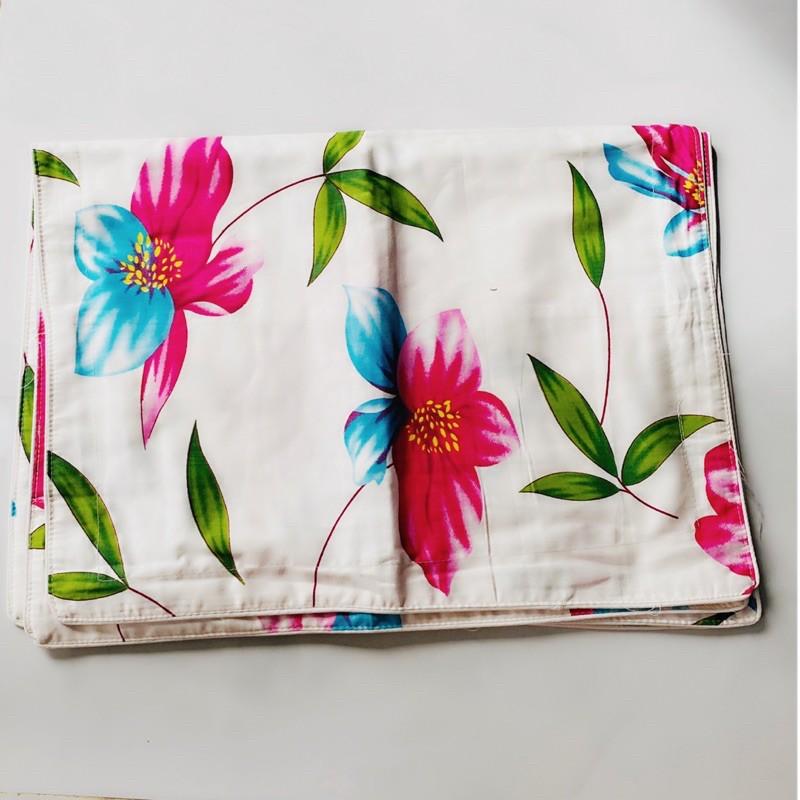 2 Bao Gối Cotton Thắng Lợi 50x70 cm Không Khoá Kéo Vỏ Gối Chất Lượng