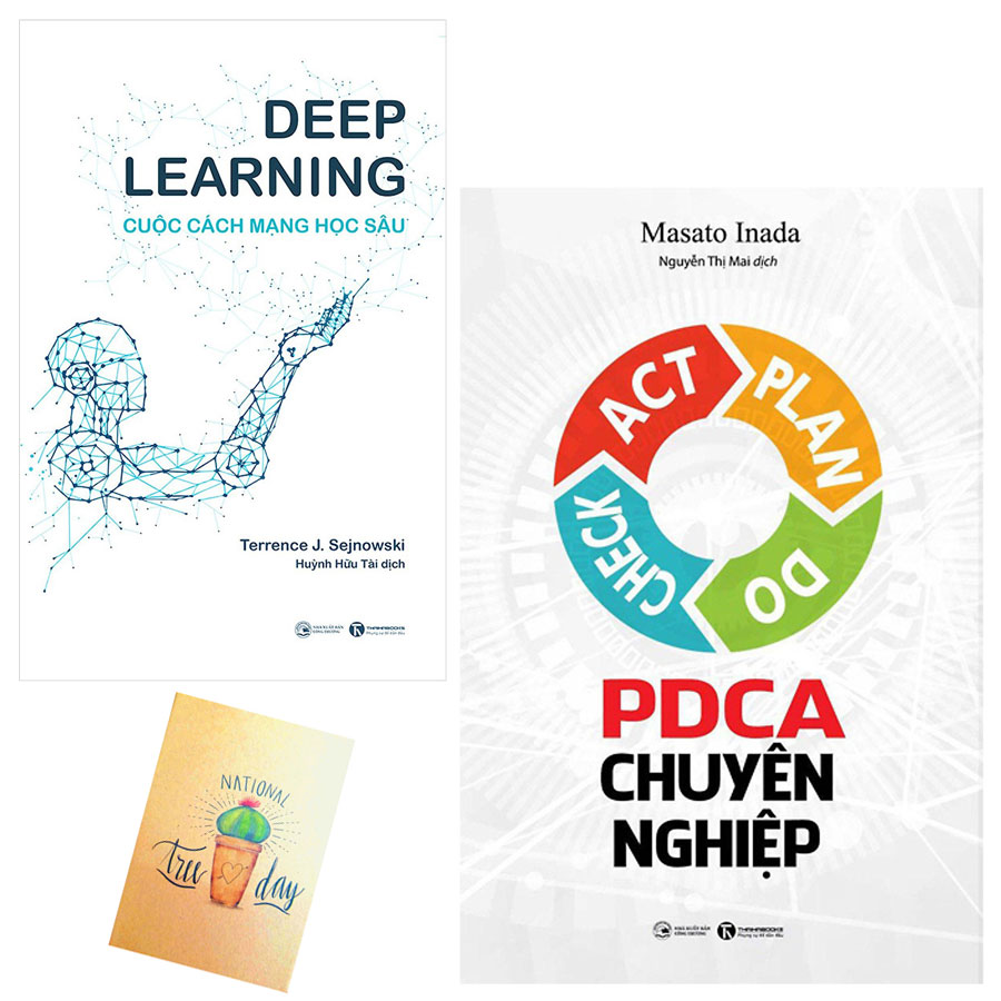 Combo PDCA Chuyên Nghiệp và Deep Learning - Cuộc Cách Mạng Học Sâu ( Tặng Kèm Sổ Tay Xương Rồng)