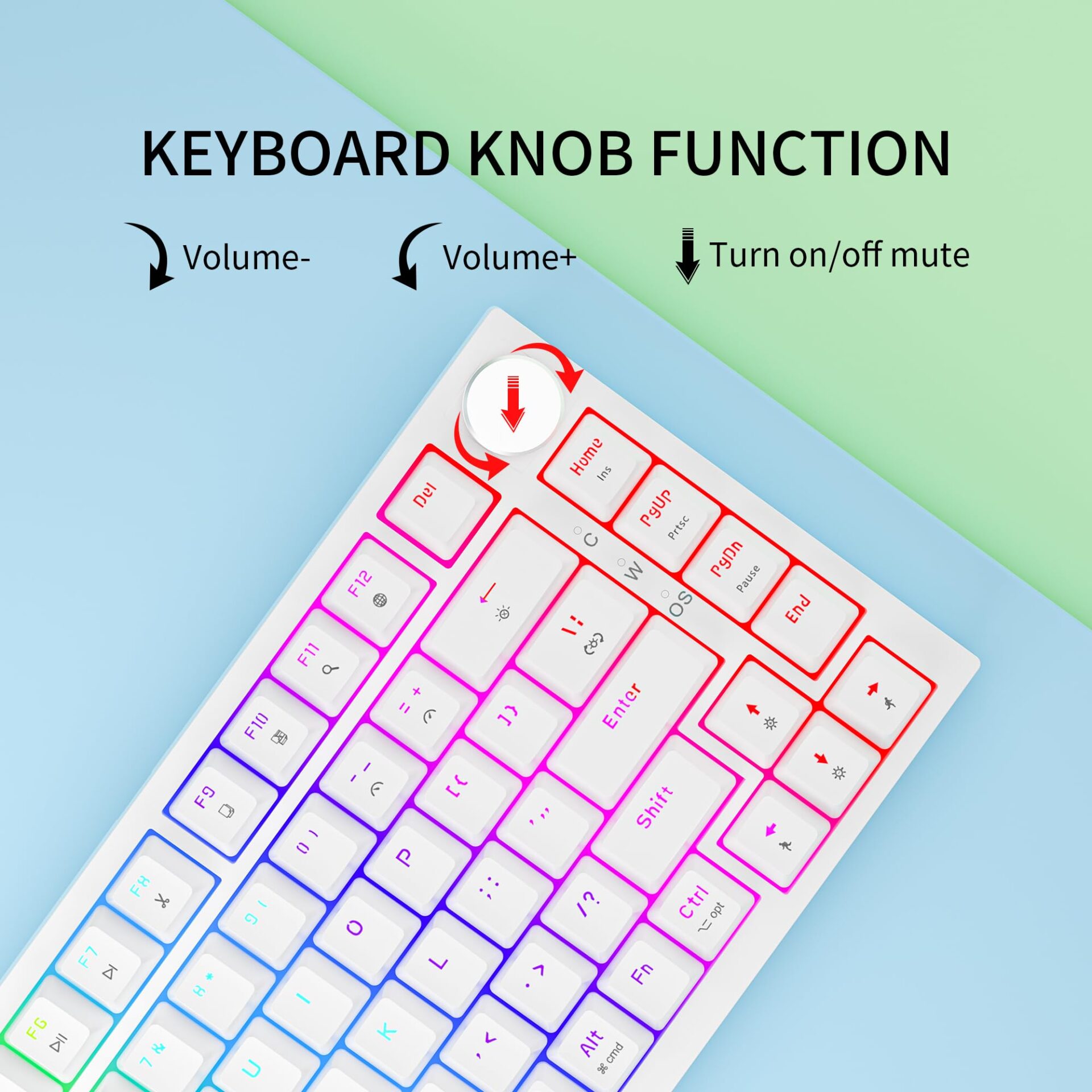 Bàn phím cơ có dây Gaming Newmen GM326, LED Rainbow, Keycap Doubleshot xuyên Led, Hotswap, bảo hành 24 tháng - Hàng chính hãng