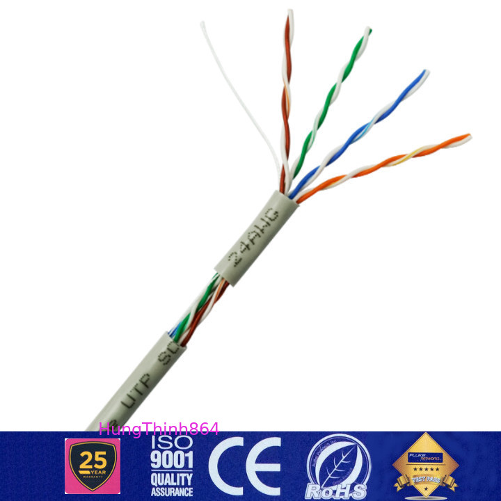 Cáp mạng APTEK Cable CAT 5e UTP 305m 1Gbps - Hàng Chính Hãng