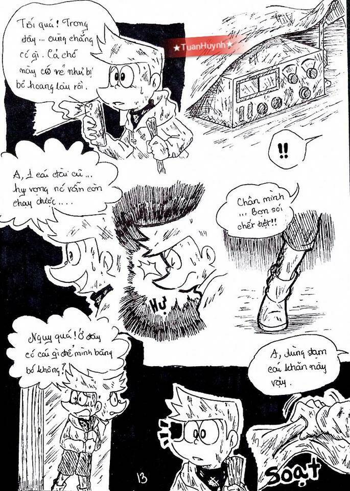 doraemon fan-made : nobita và cuộc phiêu lưu đến hòn đảo bị mất chapter 2 4