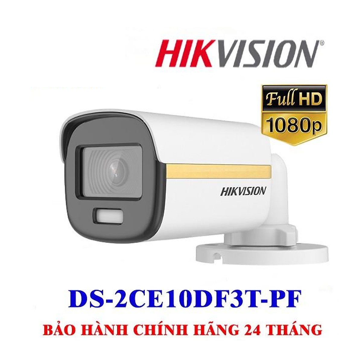 Camera HDTVI HIKVISION DS-2CE10DF3T-PF 2.0 Megapixel - Hàng Chính Hãng