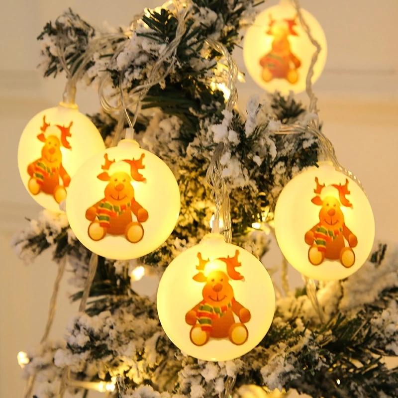 Dây Đèn Led 10 Bóng Trang Trí Giáng Sinh