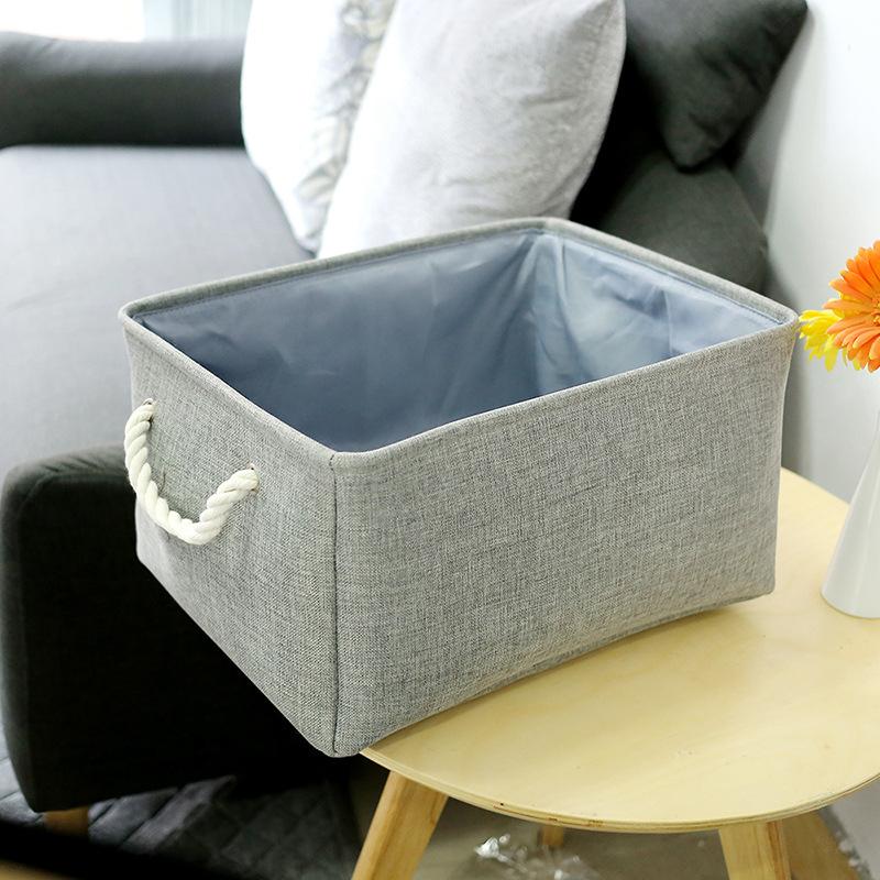 Giỏ Vải Đựng Quần Áo Có Quai Xách Tiện Lợi