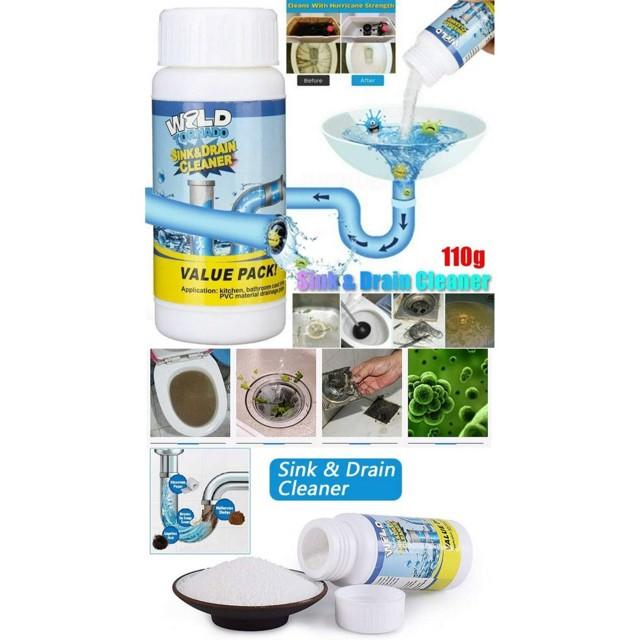 Lọ bột thông cống cực mạnh 110gr