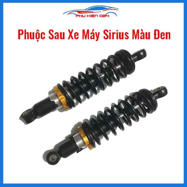 Giảm sóc, phuộc sau xe máy Sirius màu đen thể thao