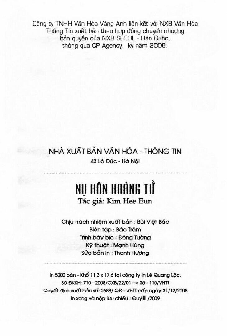 a kiss for my prince - nụ hôn hoàng tử chapter 1 3