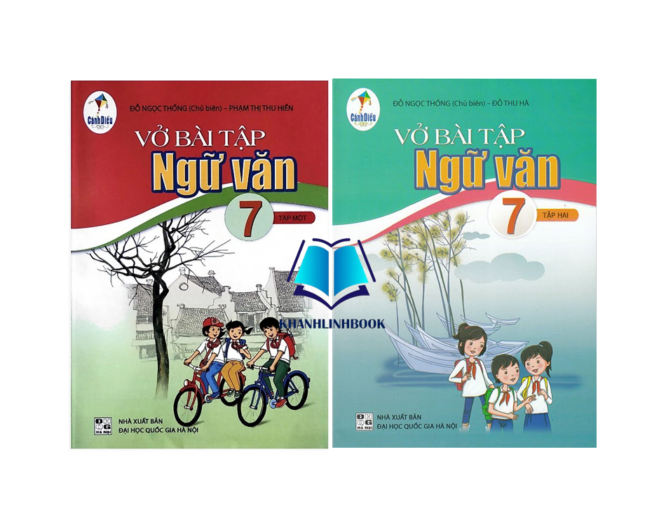 Sách - Combo Vở bài tập Ngữ văn 7 tập 1 + 2