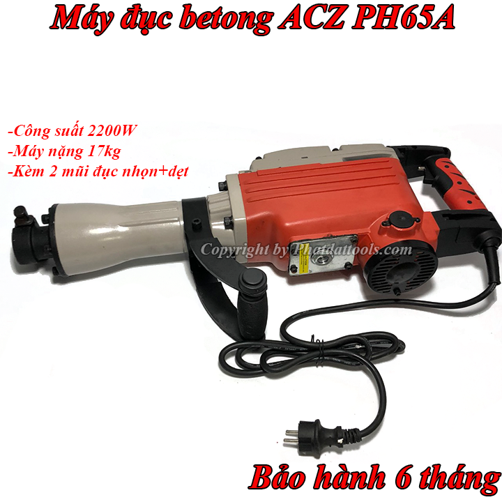 Máy Đục Bêtông Đại ACZ PH-65