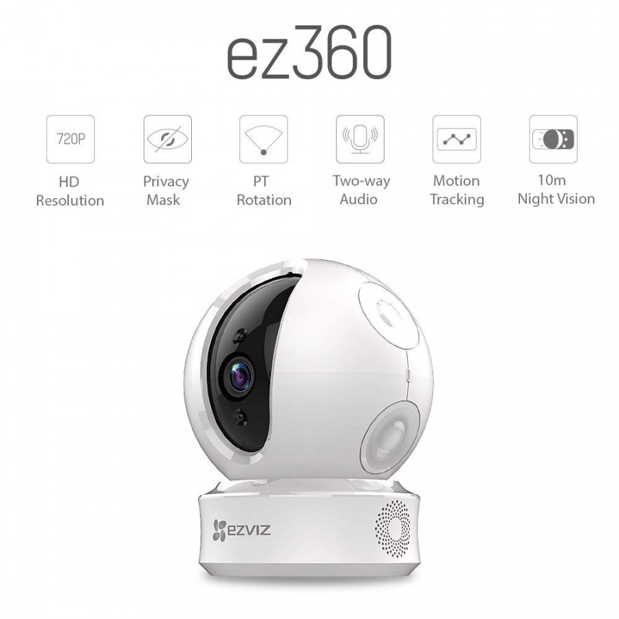 Camera Wifi IP Ezviz EZ360 720P - Hàng chính hãng