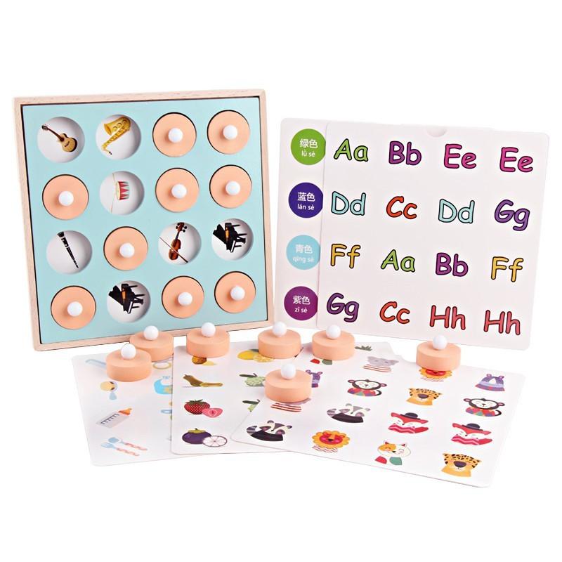 ĐỒ CHƠI LẬT HÌNH 12 CHỦ ĐỀ - RÈN LUYỆN TRÍ NHỚ HÌNH ẢNH CHO BÉ ĐCG