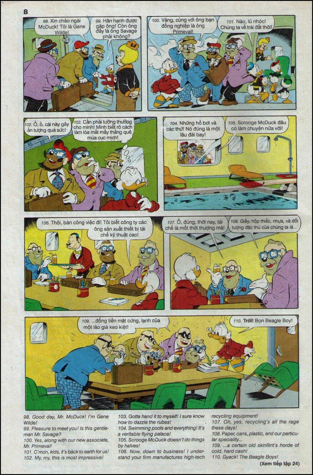 donald và bạn hữu chapter 23 11