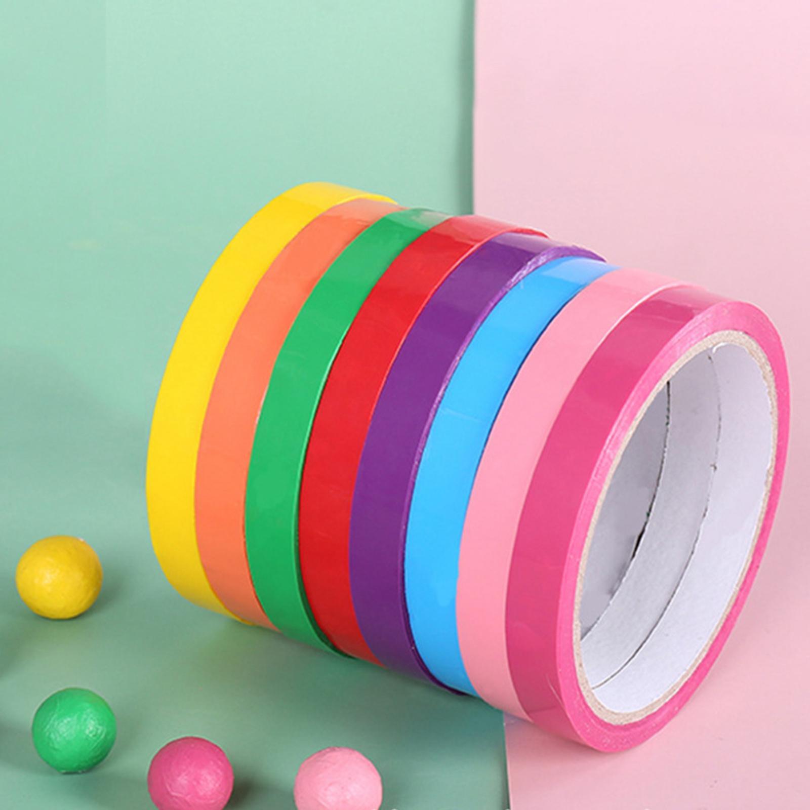 10x Sticky Ball Rolling Tapes, Decompression Toys Adhesive Tape for Home Kids Adult