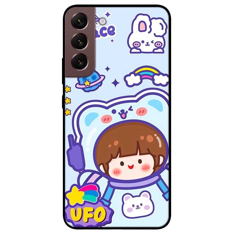 Ốp lưng dành cho Samsung S22 - S22 Plus - S22 Ultra - Cô Gái Tím
