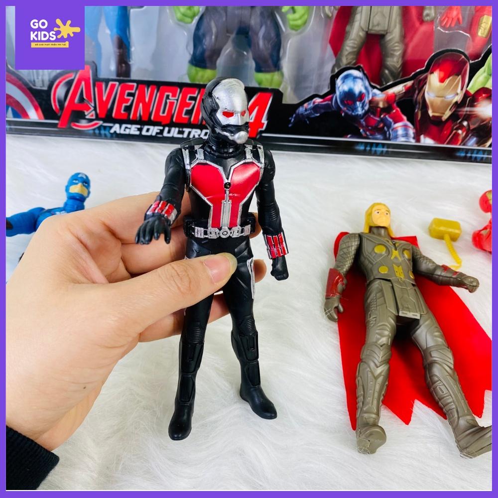 Set 1 Bộ 5 Mô Hình ROBOT Siêu Anh Hùng AVENGER 4 AGE OF ULTRON ROBOT AVENGERS