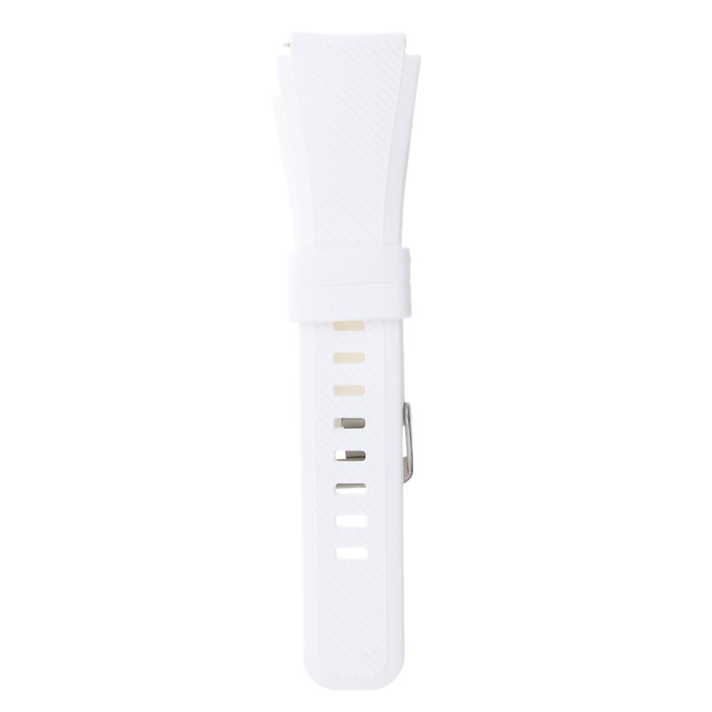 2Pieces Silicone Watchband Strap For Samsung Gear S3 Classic Smart Bracelet