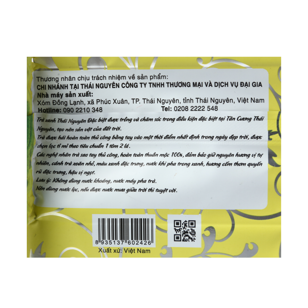 Trà Thái Nguyên Đại Gia Đặc Biệt 150g