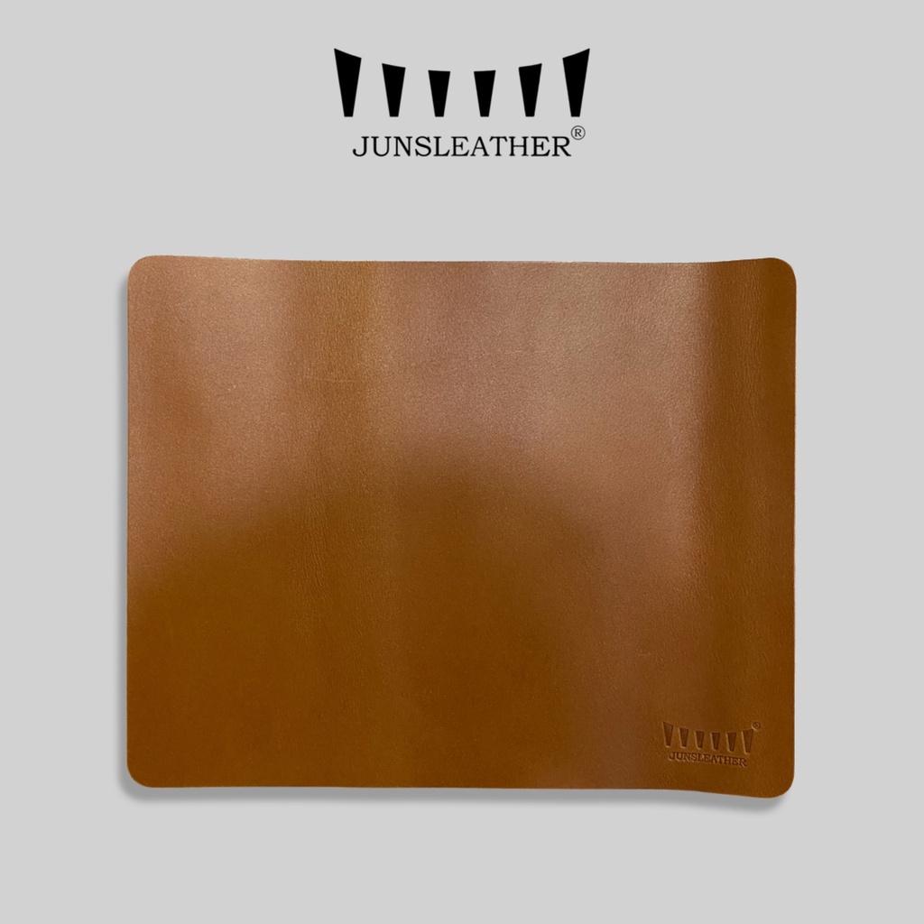 Miếng lót chuột Da bò nguyên tấm kháng nước của Junsleather