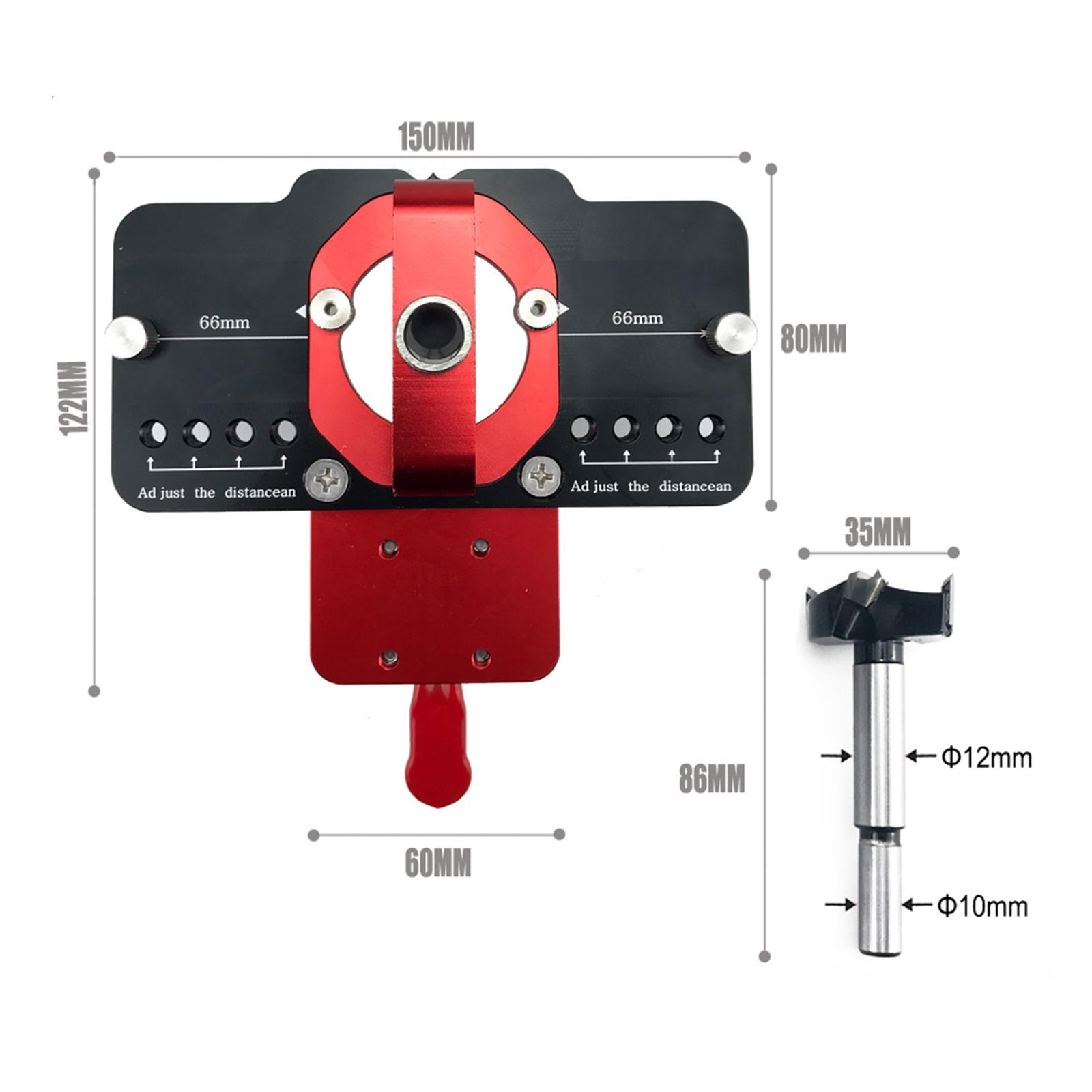 Hinge Boring Hole Drill Hole Drilling Guide Hole Opener Tools for Frame Door