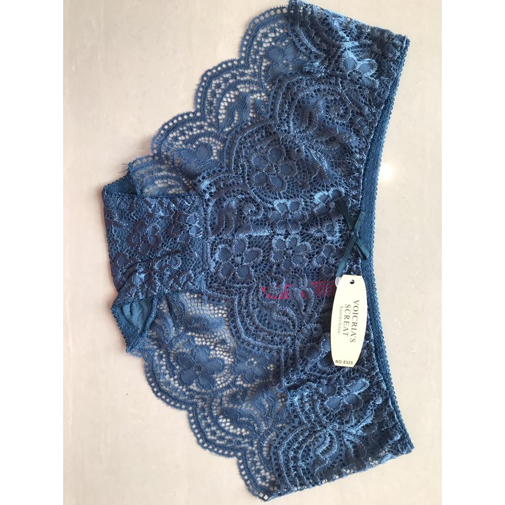 Combo 10 Quần lót ren chất liệu cotton co giãn tốt mã đặt hàng QL01