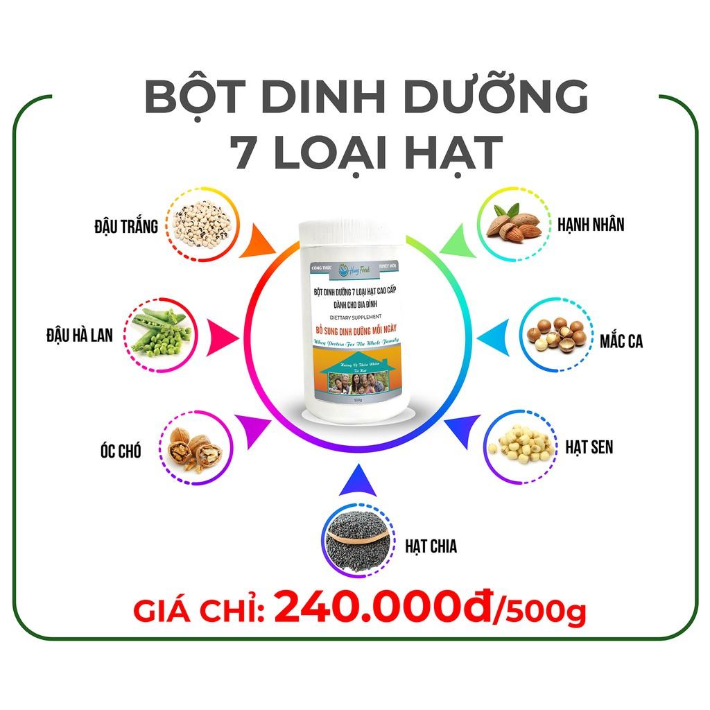 Bột Sữa Dinh Dưỡng 7 Loại Hạt - Hộp 500g