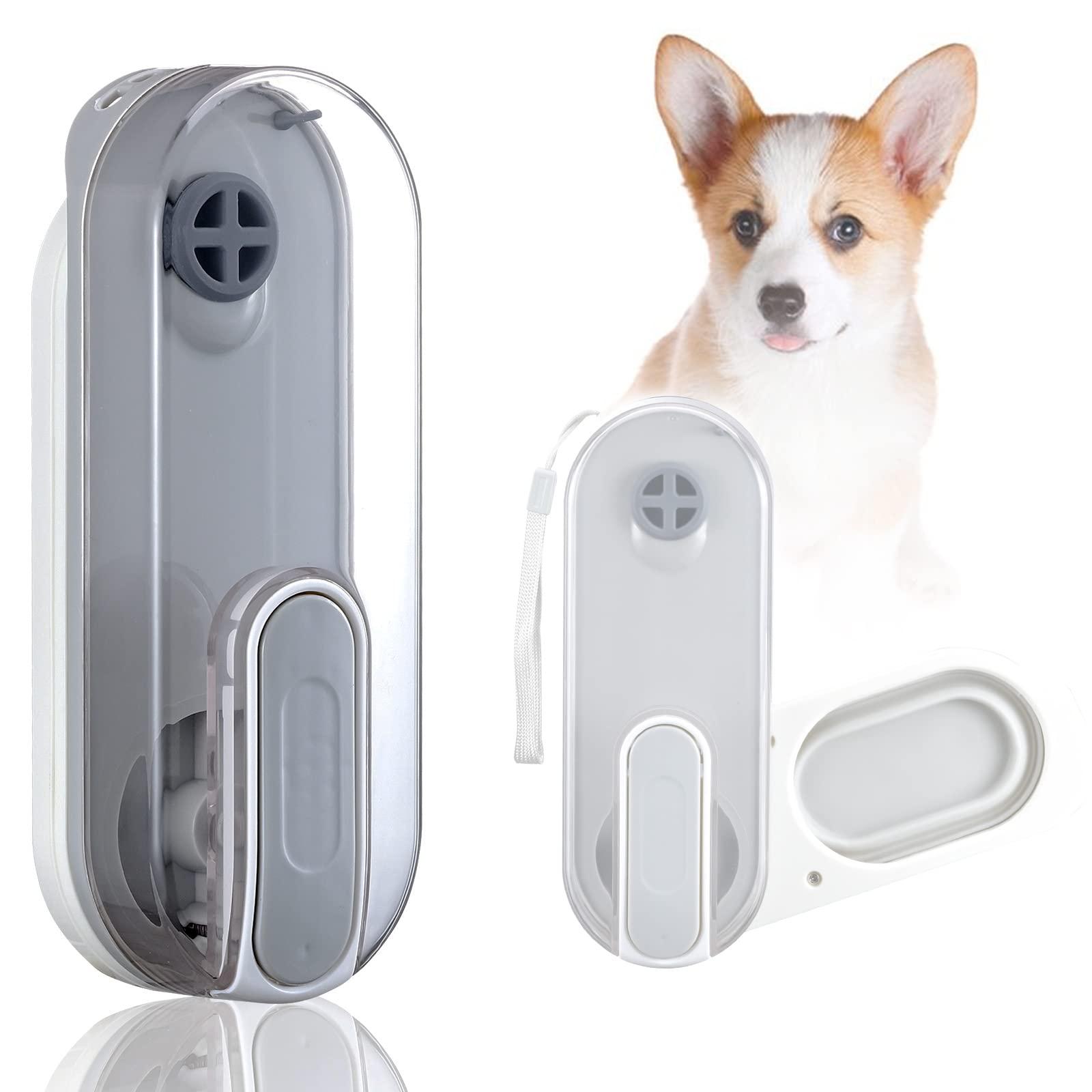 Chai nước chó, chó uống chó khi đang di chuyển, chai nước có thể gập lại di động cho vật nuôi được phát triển cho mèo/thỏ/chó trong khi đi bộ, đi bộ và du ngoạn ngoài trời.