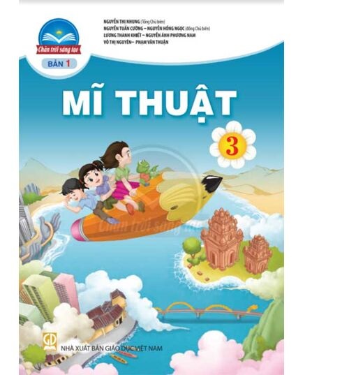 Sách giáo khoa Mĩ Thuật 3- bản1- Chân Trời Sáng Tạo