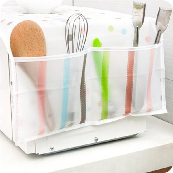 Trùm Lò Vi Sóng Chống Bụi Có Ngăn Với Thiết Kế Thông Minh - Miễn Phí Vận Chuyển