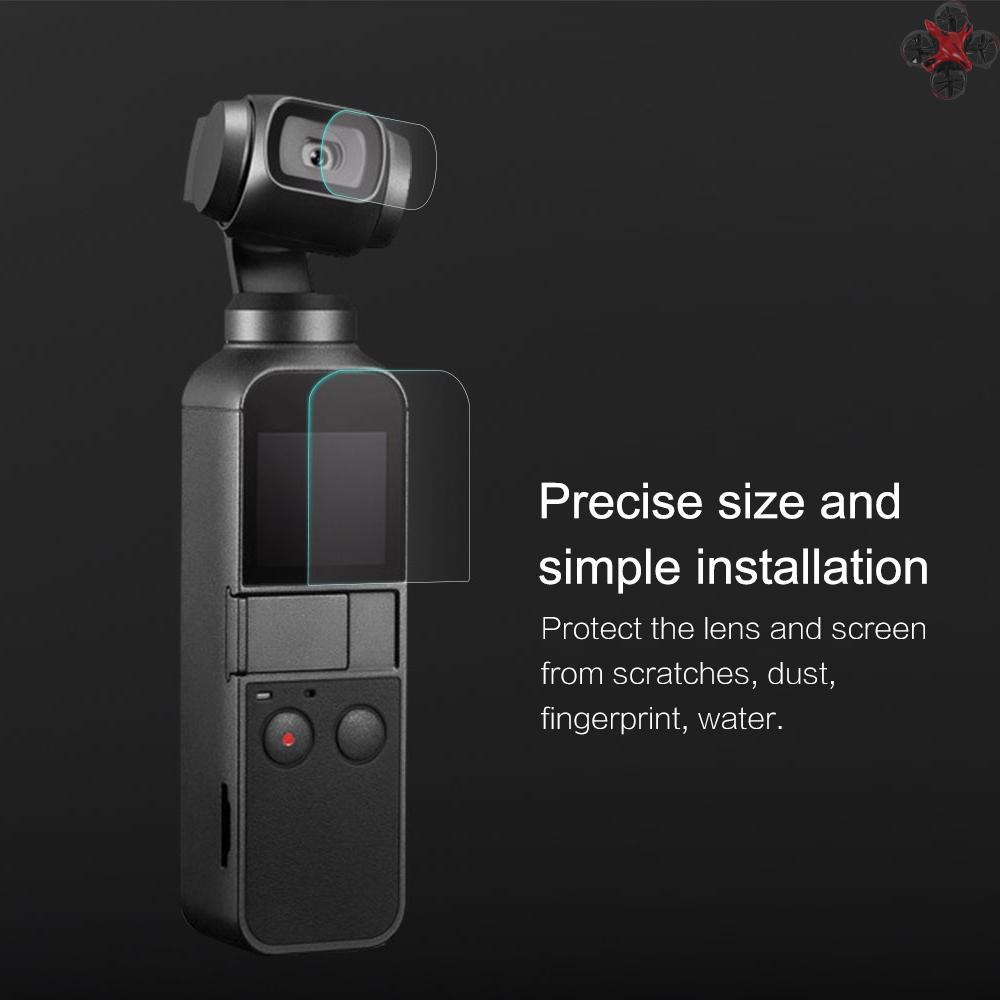 Bộ Phụ Kiện Bảo Vệ Ống Kính Và Phim Dán Màn Hình Cho Dji Osmo Pocket