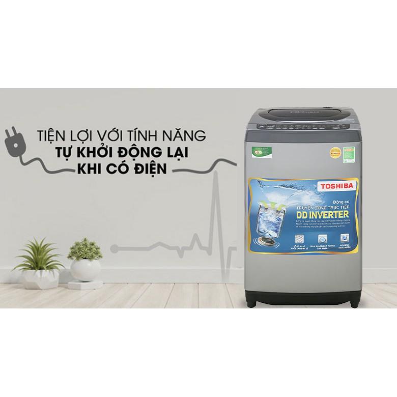 Máy giặt Toshiba Inverter 9 Kg AW-DJ1000CV- Hàng Chính Hãng - Chỉ Giao tại TPHCM