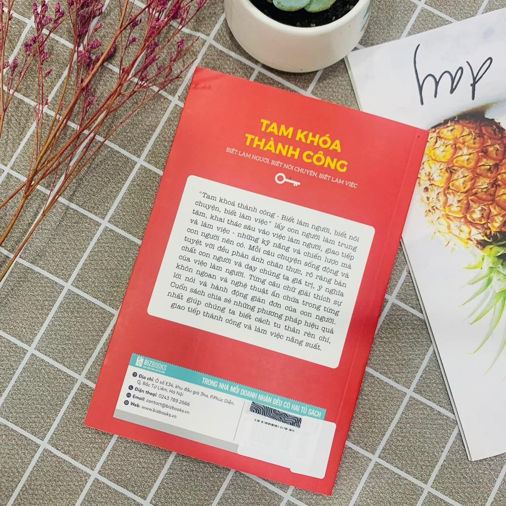 Tam Khoá Thành Công - Biết Làm Người, Biết Nói Chuyện, Biết Làm Việc - Bản Quyền
