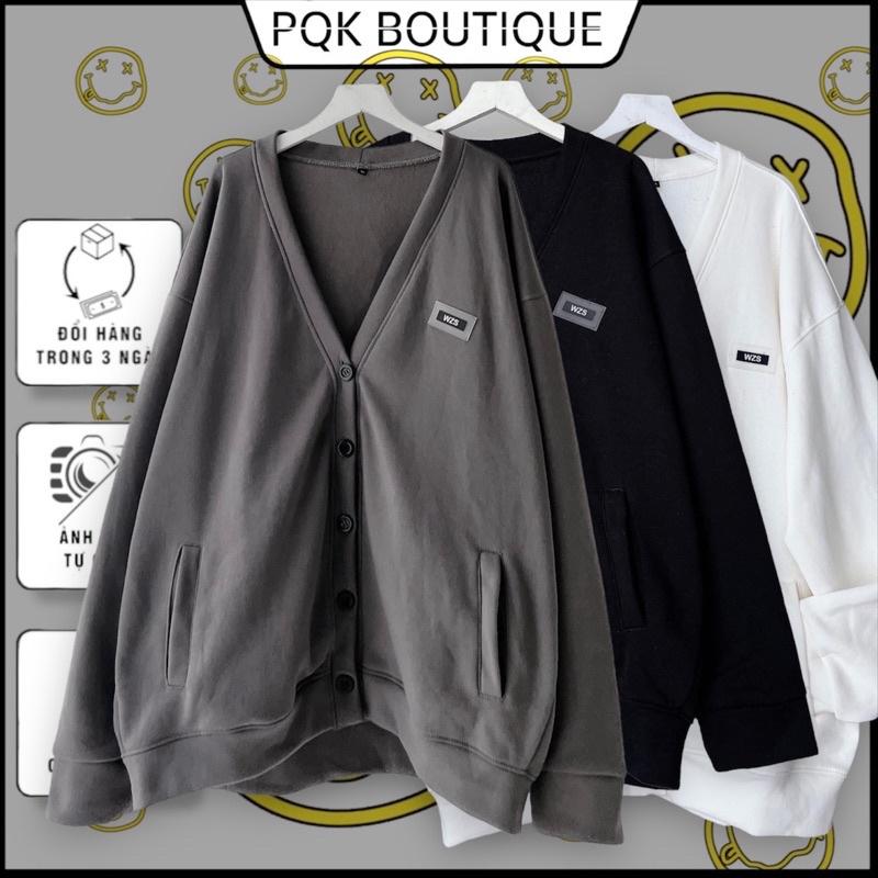 Áo Khoác Cardigan Basic Tag Nhựa WZS