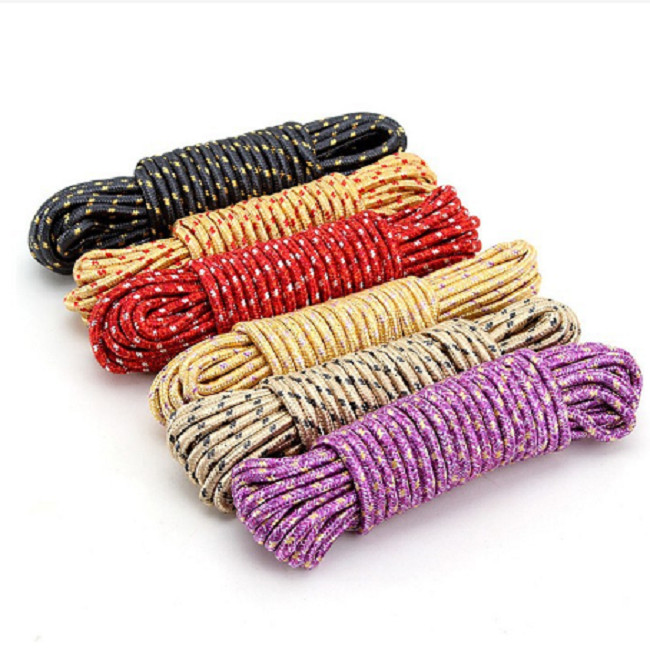 Combo 2 Cuộn Dây Phơi, Dây Buộc Màn Bọc Vải 10m