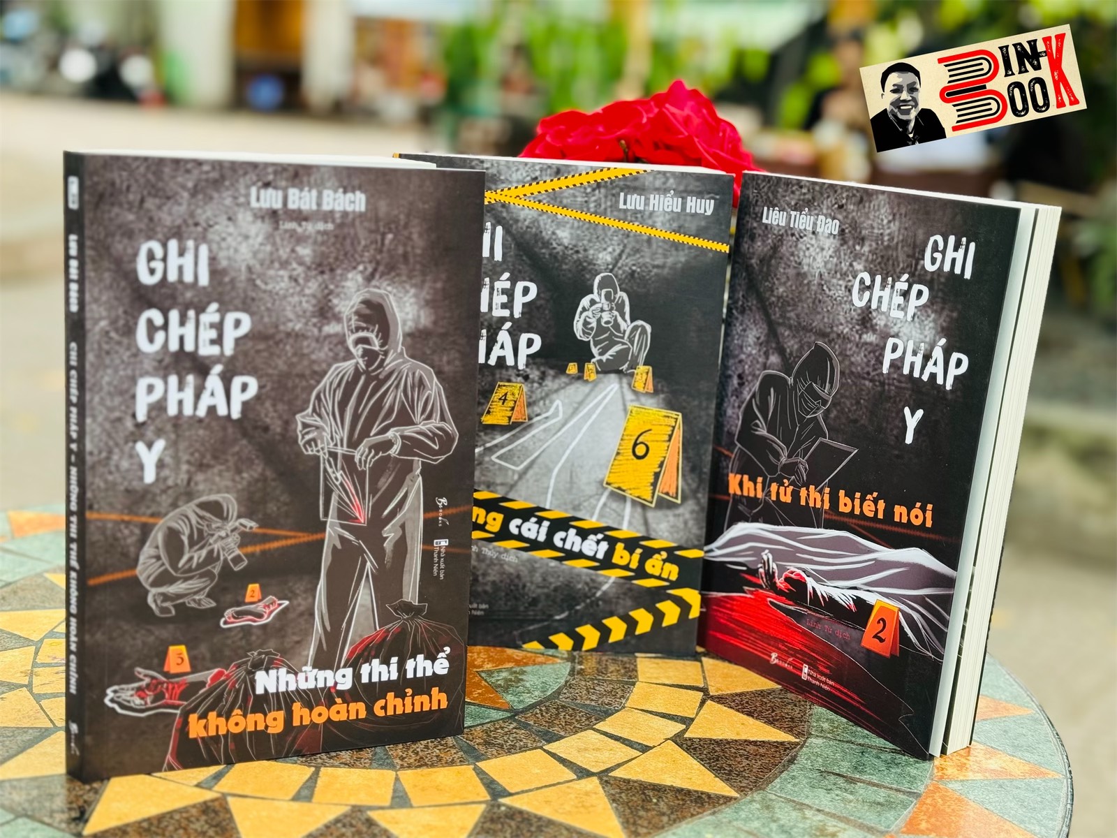 (COMBO 3 TẬP) GHI CHÉP PHÁP Y– Lưu Bát Bách; Lưu Hiểu Huy; Liêu Tiểu Đào - Linh Tử Dịch - Bebooks - AZ Việt Nam