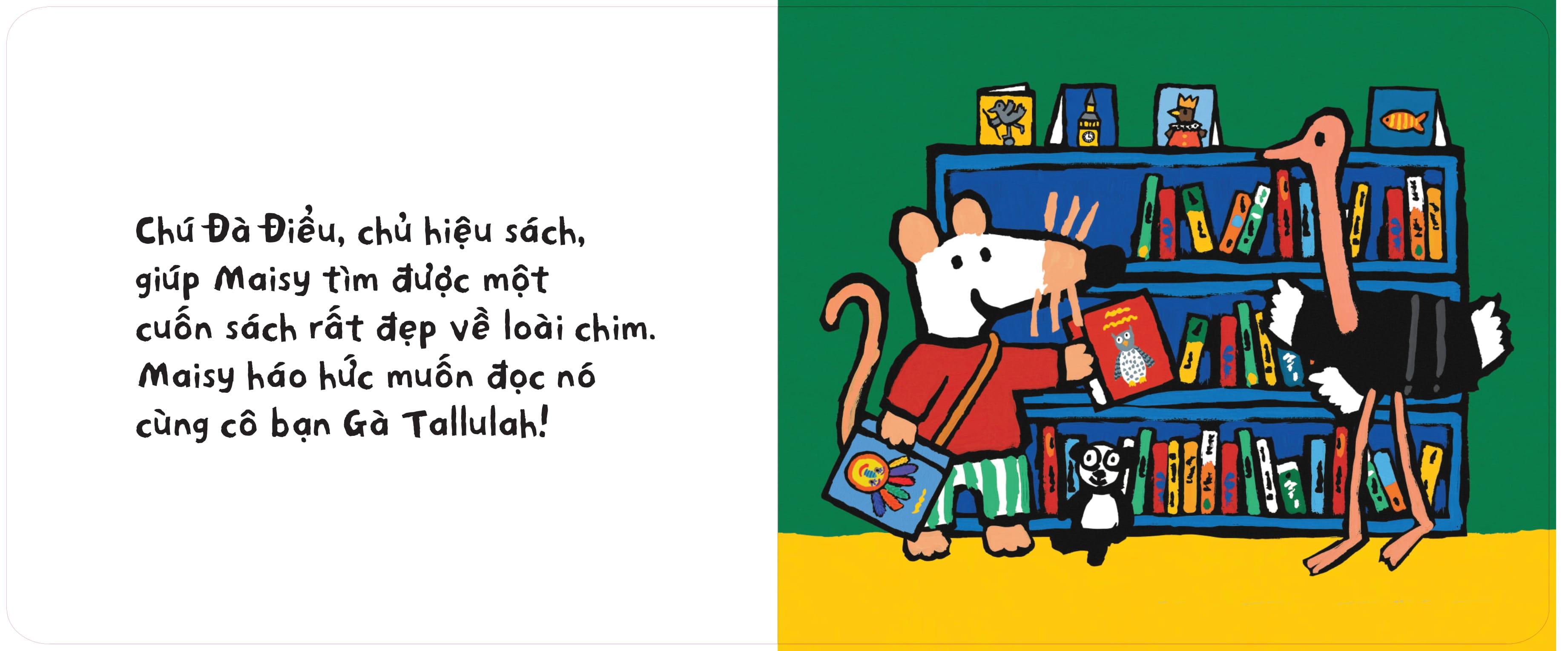 Sách - Trải Nghiệm Đầu Tiên - Maisy Đi Hiệu Sách