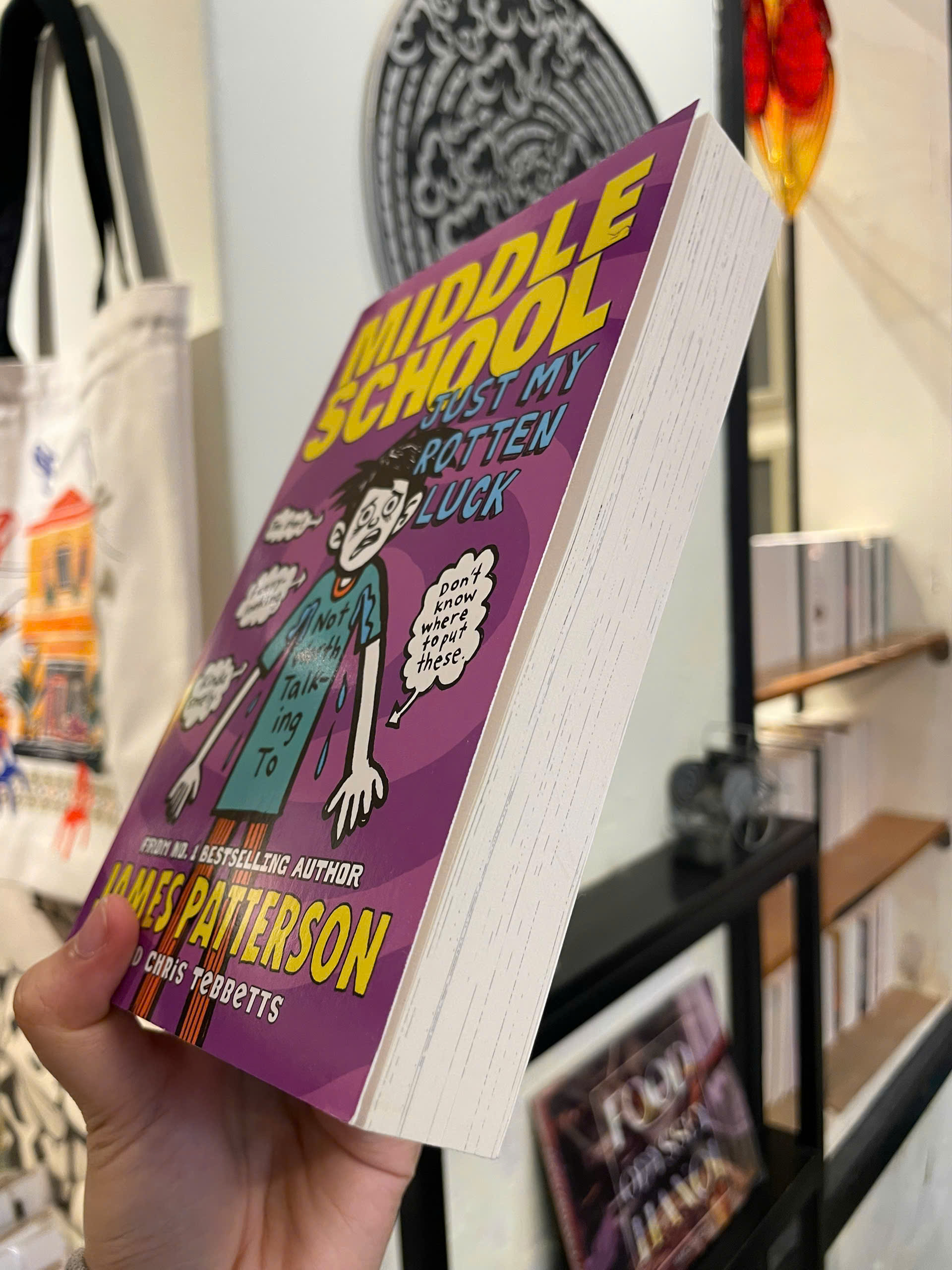 Sách - Middle School: Just My Rotten Luck by James Patterson - Fiction/Children book in English