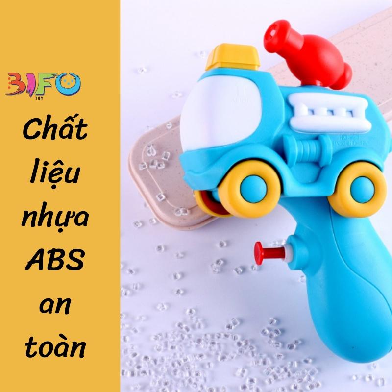 Đồ chơi mùa hè súng nước xoay 180 độ hình hoạt hình ngộ nghĩnh, đáng yêu nhựa ABS cao cấp cho bé