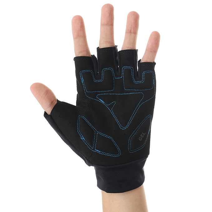 Găng tay thể thao hở ngón Giant Short Finger Gloves Podium Gel-gloves size XL Đen - Hàng chính hãng