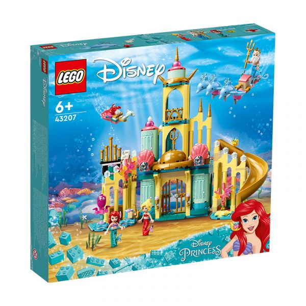 BỘ LẮP RÁP LEGO DISNEY 43207 LÂU ĐÀI CỦA CÔNG CHÚA ARIEL