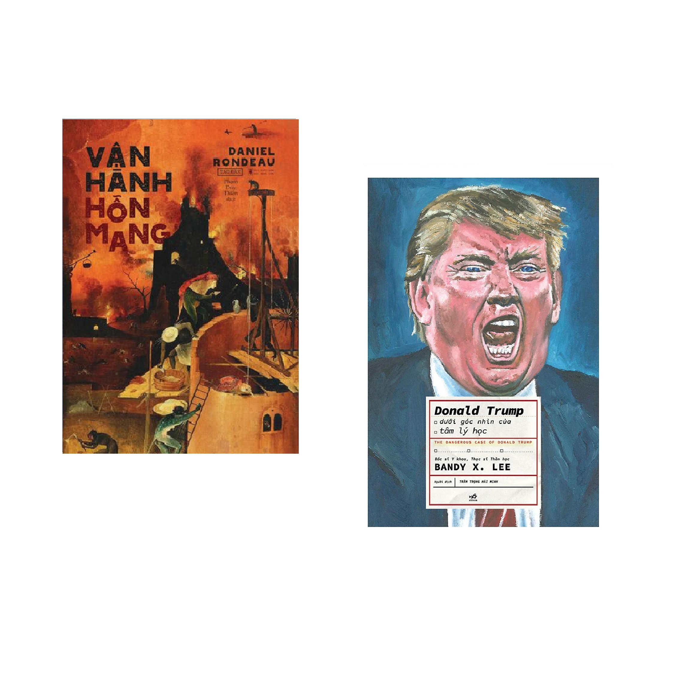 Combo sách Vận Hành Hỗn Mang + Donald Trump Dưới Góc Độ Tâm Lý Học