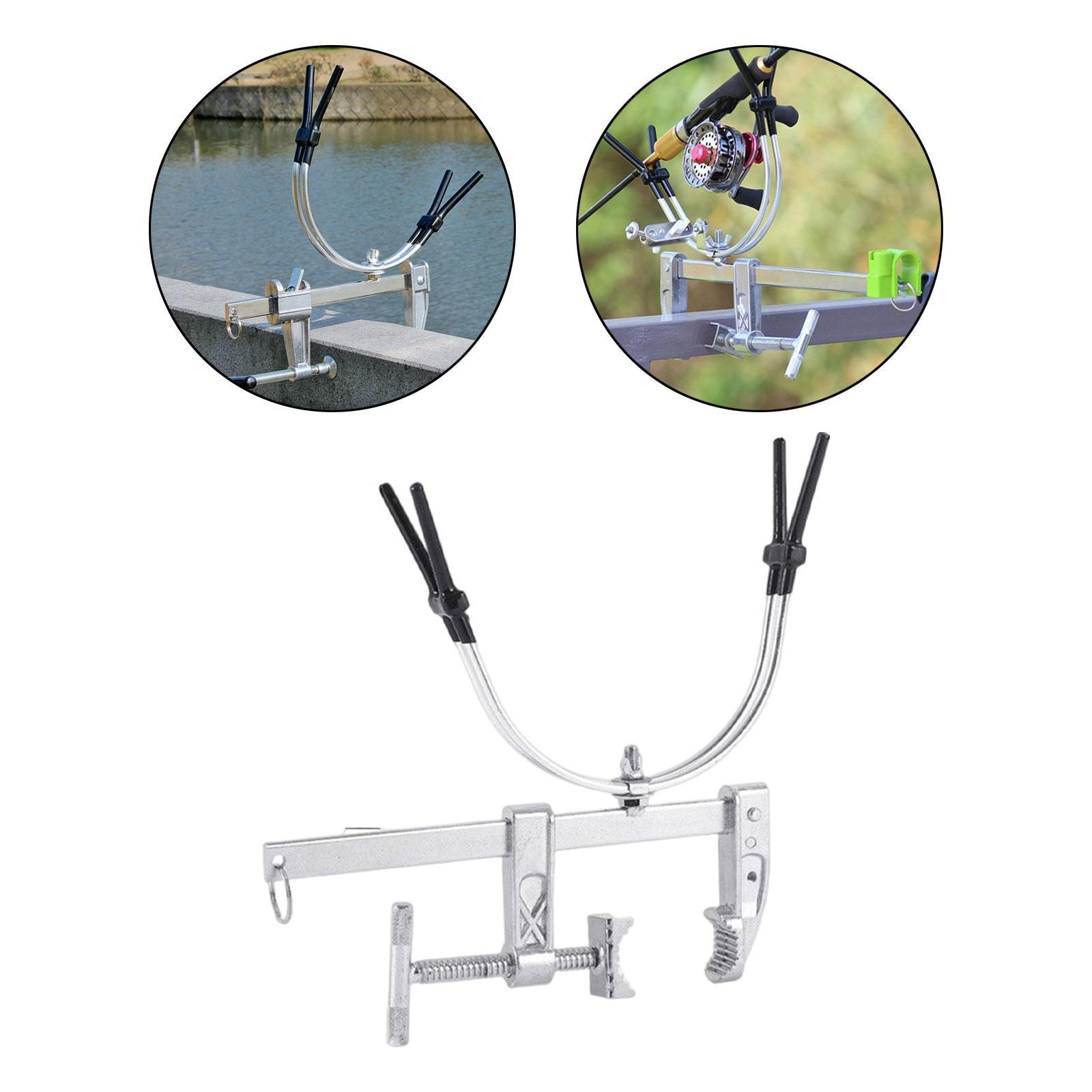 Metal Fishing Rod Bracket Large Angle Adjustment for Fishing Accessories