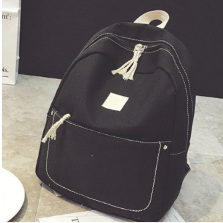 Ba Lô Canvas Sinh Viên Phong Cách Hàn Quốc 208069