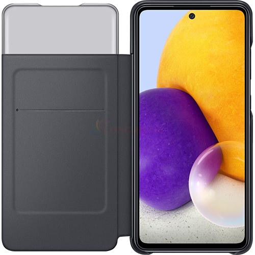 Bao da kháng khuẩn Smart S View Wallet Cover Samsung Galaxy A72 EF-EA725 - Hàng Chính Hãng