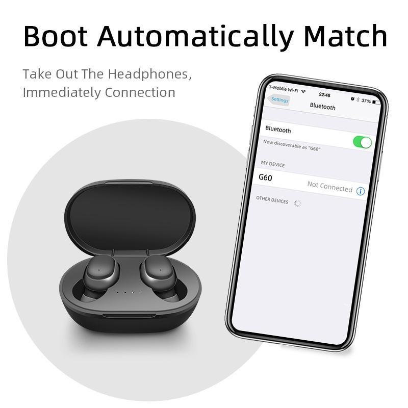 Tai Nghe Bluetooth Không Dây A6S Tws 5.0 Airdots Chống Ồn Cho Xiaomi Redmi IOS