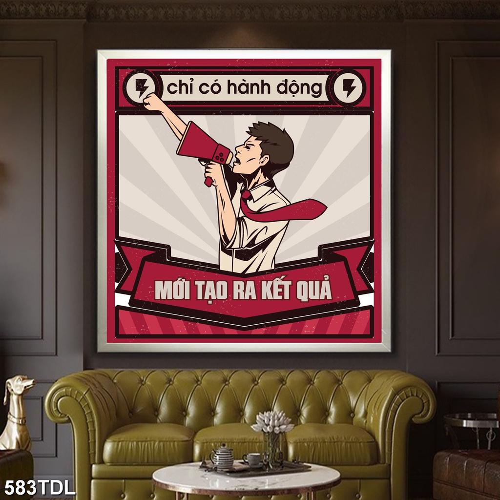 DECAL SLOGAN TRANG TRÍ VĂN PHÒNG SỐ 583