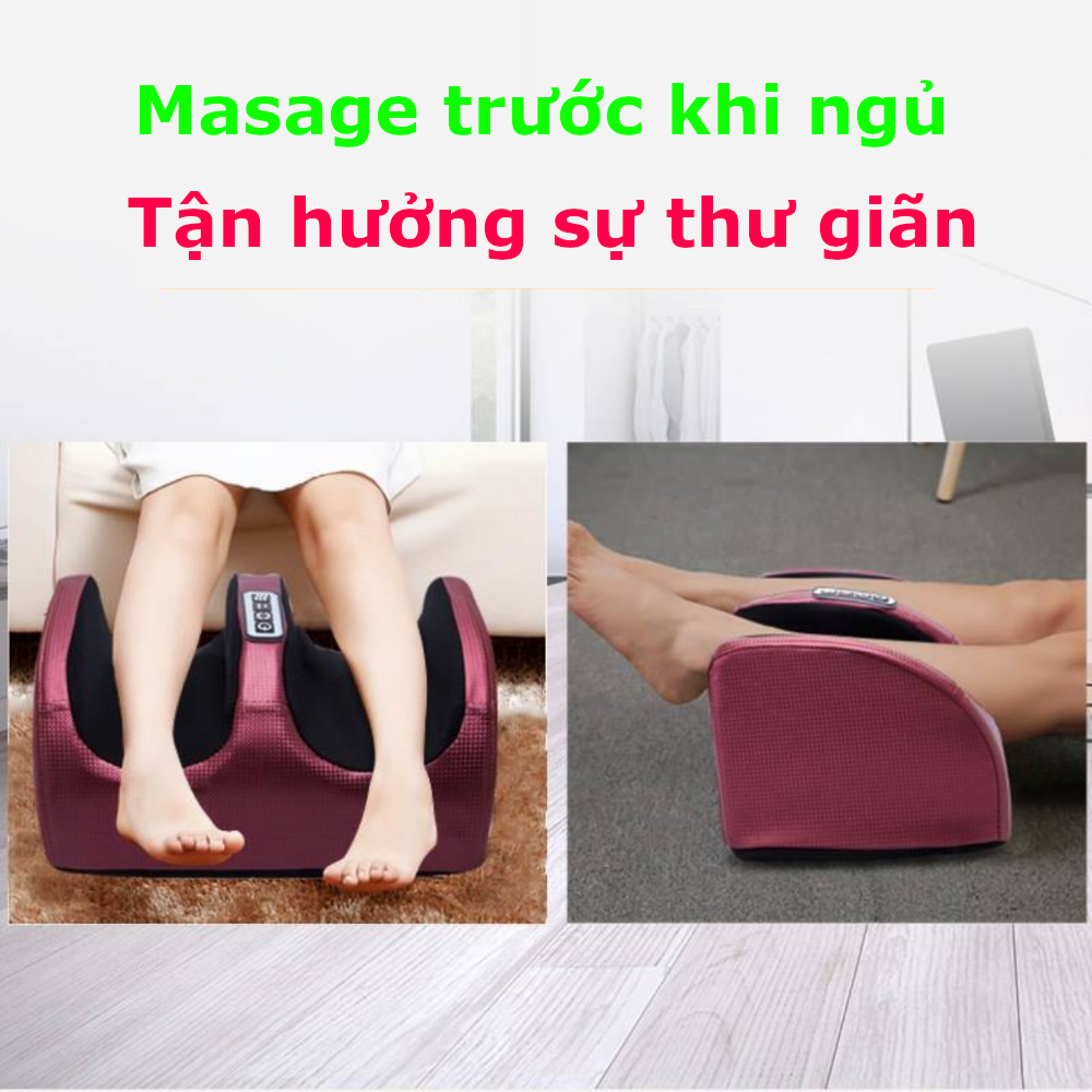 Máy massage chân chườm nóng cao cấp - Chăm sóc đôi chân gia đình - Quà tặng người thân